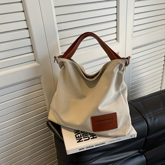 Amelie | Geräumige Canvas Tote Bag mit verstellbarem Schulterriemen
