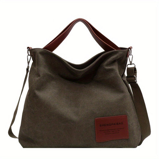 Amelie | Geräumige Canvas Tote Bag mit verstellbarem Schulterriemen