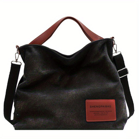 Amelie | Geräumige Canvas Tote Bag mit verstellbarem Schulterriemen