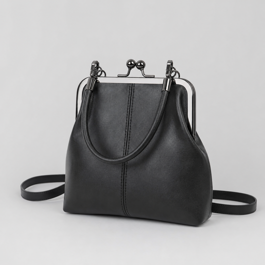 Brackley Frame Bag in black