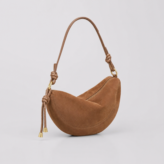 Ottershaw Suede Sling in coffee brown