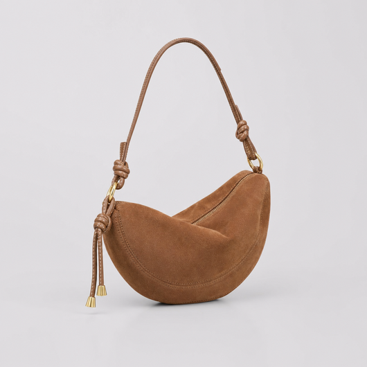Ottershaw Suede Sling in coffee brown