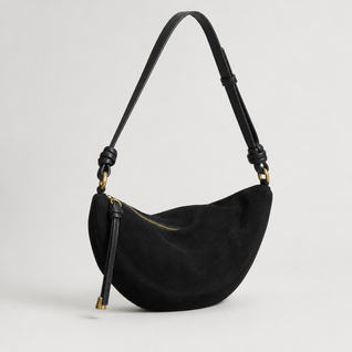 Ottershaw Veloursleder-Slingtasche