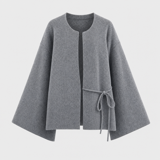 Lindale Kimono Knit Jacket in grey