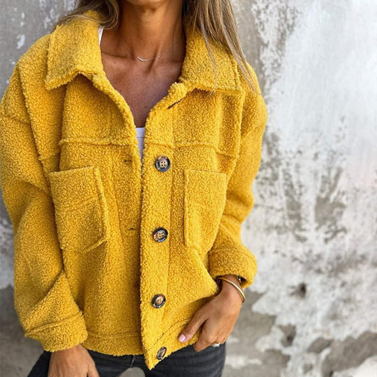Lena | Kuschelige Jacke mit Innenfutter Damen