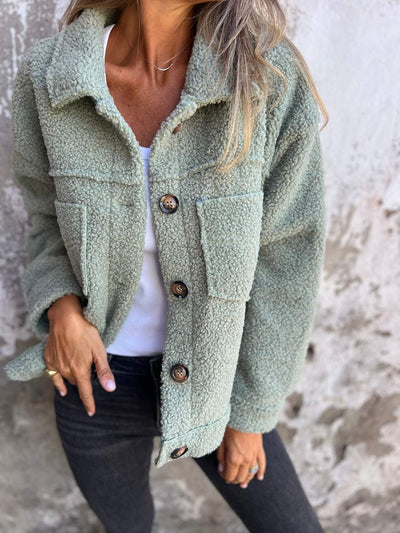 Lena | Kuschelige Jacke mit Innenfutter Damen