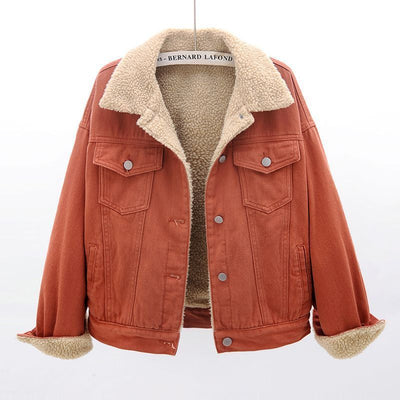Brennan Jeansjacke mit Sherpa-Futter