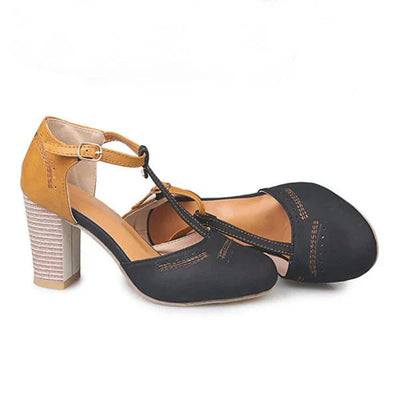 Janet Pumps mit Blockabsatz