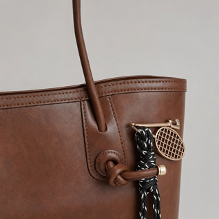 Kelvedon Tasche mit Knotenriemen