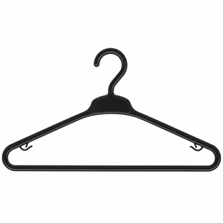 Kunststoff-Kleiderbügel – Robust, 15er Set
