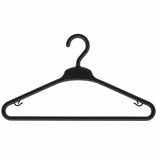 Kunststoff-Kleiderbügel – Robust, 15er Set