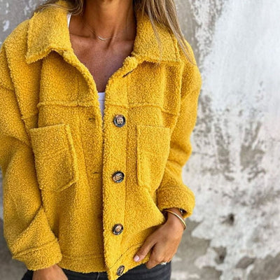Marie | Kuschelige Innenfutter Damen Jacke in lockerer Passform