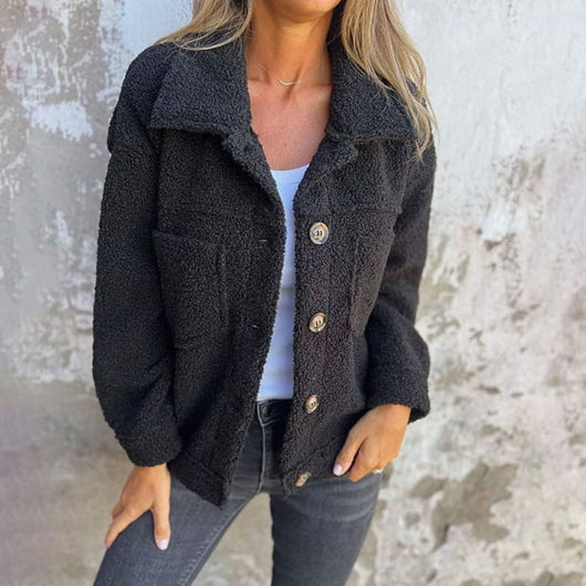 Marie | Kuschelige Innenfutter Damen Jacke in lockerer Passform
