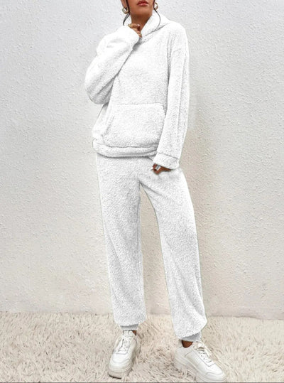 Daniela | Damen Gemütliches Zweiteiliges Pullover-Set