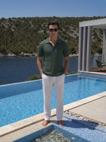 Capri Leinenhose