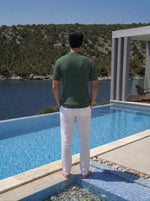 Capri Leinenhose