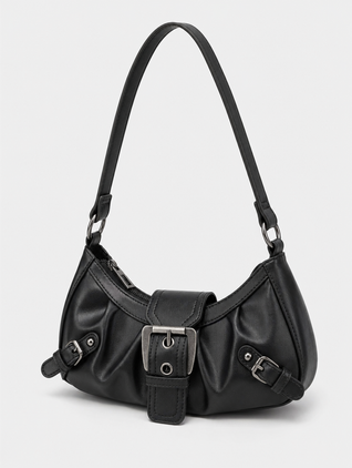 Locksley Baguette-Tasche mit Schnalle