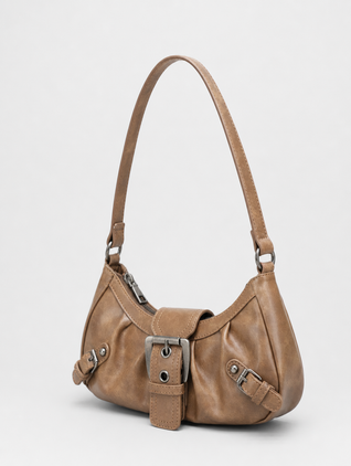 Locksley Baguette-Tasche mit Schnalle