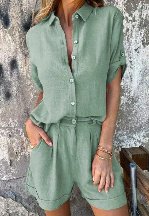 Jamie Leichtes Shorts-und-Top-Set