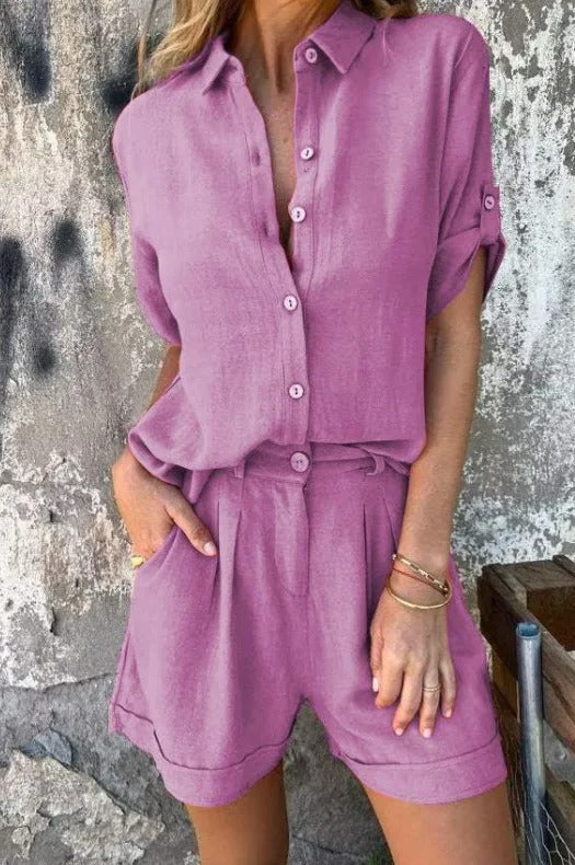 Jamie Leichtes Shorts-und-Top-Set