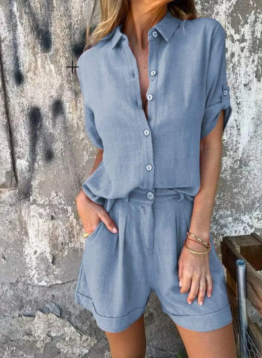 Jamie Leichtes Shorts-und-Top-Set