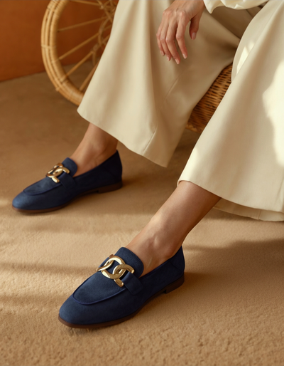 Duchess Loafer aus Wildleder