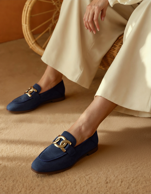 Duchess Loafer aus Wildleder