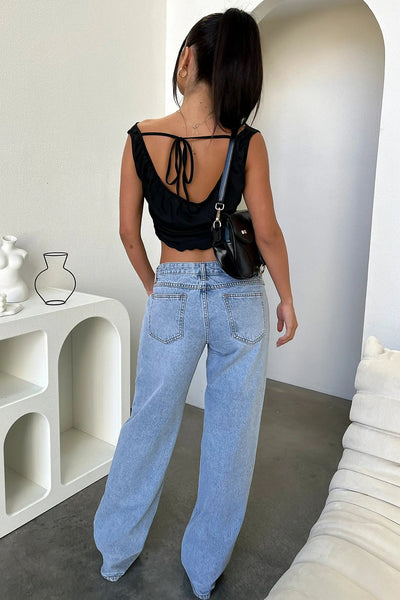 Kirsten | Damen Frühlings Jeans mit entspannter Passform und geradem Bein