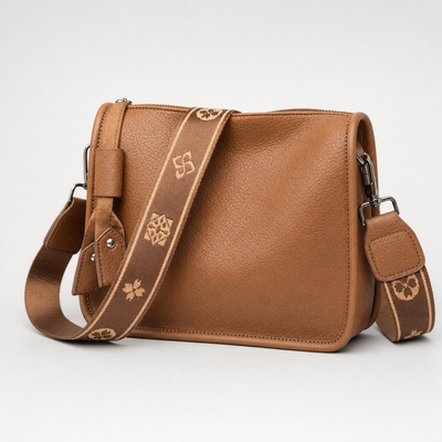 Melbury Crossbody Bag in light brown