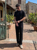 Milano Tailliert Geschnittene Hose