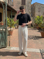 Milano Tailliert Geschnittene Hose