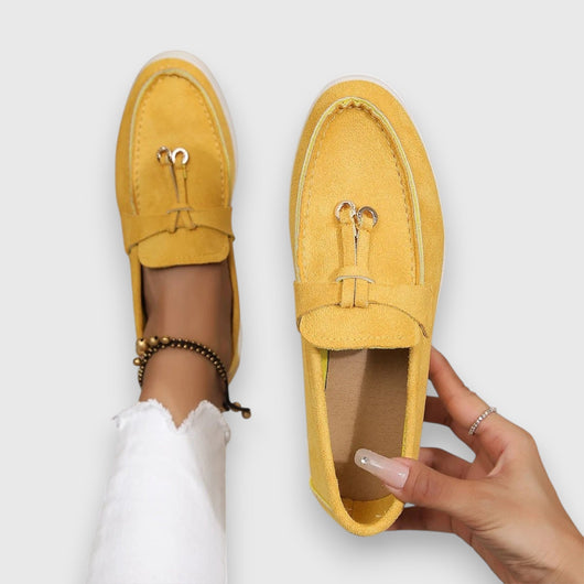 Pippa Wildleder-Loafer mit Quasten