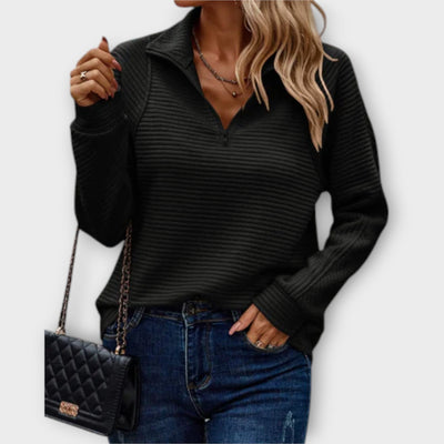 Chrystah Lässiger Strickpullover