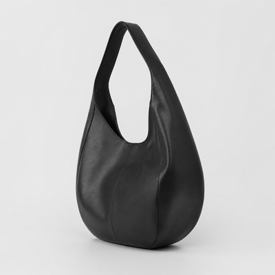 Netherby Crescent Bag in black