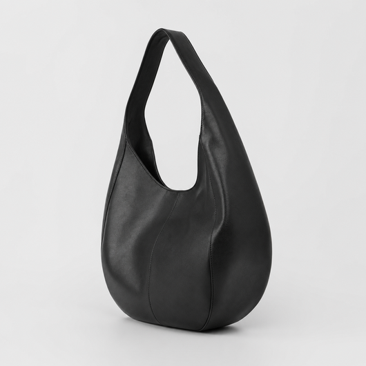 Netherby Crescent Bag in black