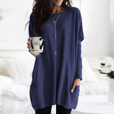 Sabina | Modischer Langer Damenpullover