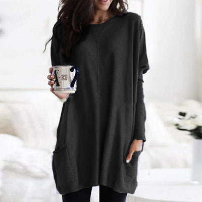 Sabina | Modischer Langer Damenpullover