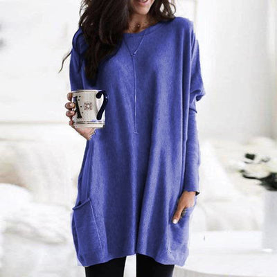 Sabina | Modischer Langer Damenpullover