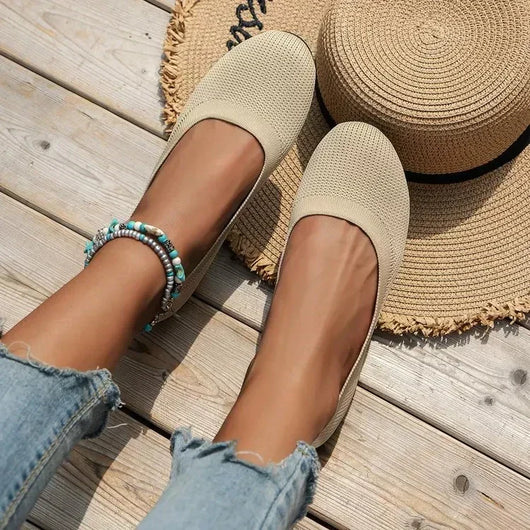 Alina | Damen Frühlings Alltags-Ballerinas