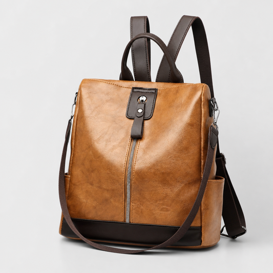 Perrott Convertible Backpack in brown