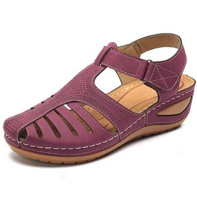 Karin | Damen Frühlings Cutout Walking Sandalen