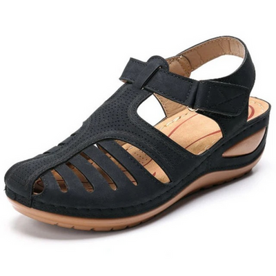 Karin | Damen Frühlings Cutout Walking Sandalen