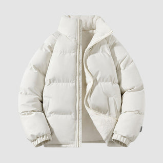 Charlotte | Winterjacke Damen Fleecegefütterte Kapuzen-Pufferjacke