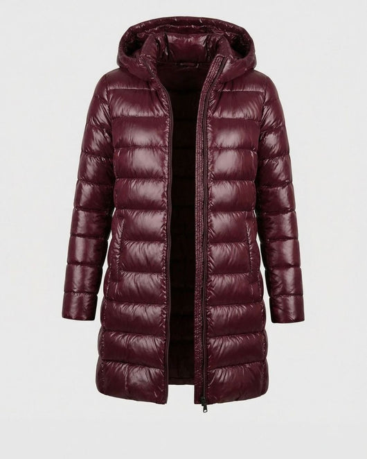 Johanna | Winterjacke Damen Ultraleichte Slim-Fit Daunenjacke mit Kapuze