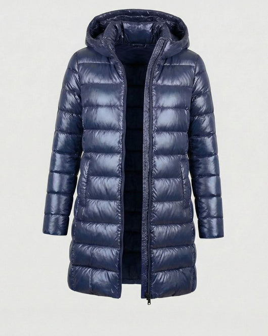 Johanna | Winterjacke Damen Ultraleichte Slim-Fit Daunenjacke mit Kapuze
