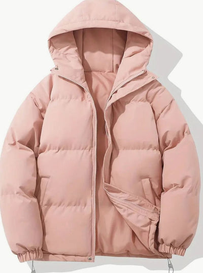Elfriede | Winterjacke Damen Warme Gesteppte Puffer Stehkragen Outdoorjacke