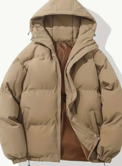 Elfriede | Winterjacke Damen Warme Gesteppte Puffer Stehkragen Outdoorjacke