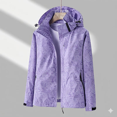 Amelie | Winterjacke Damen Wasserdichte Gefütterte Outdoorjacke mit Kapuze