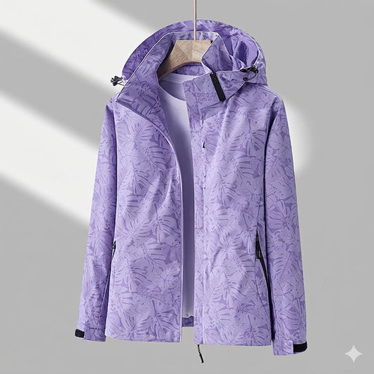 Amelie | Winterjacke Damen Wasserdichte Gefütterte Outdoorjacke mit Kapuze