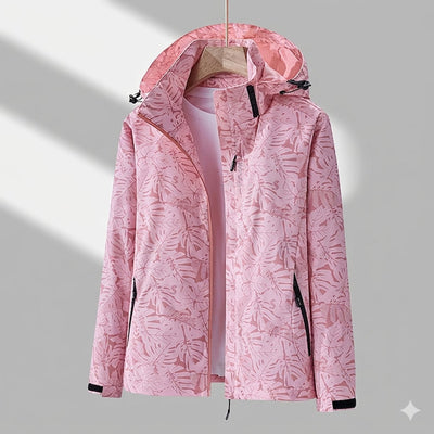 Amelie | Winterjacke Damen Wasserdichte Gefütterte Outdoorjacke mit Kapuze